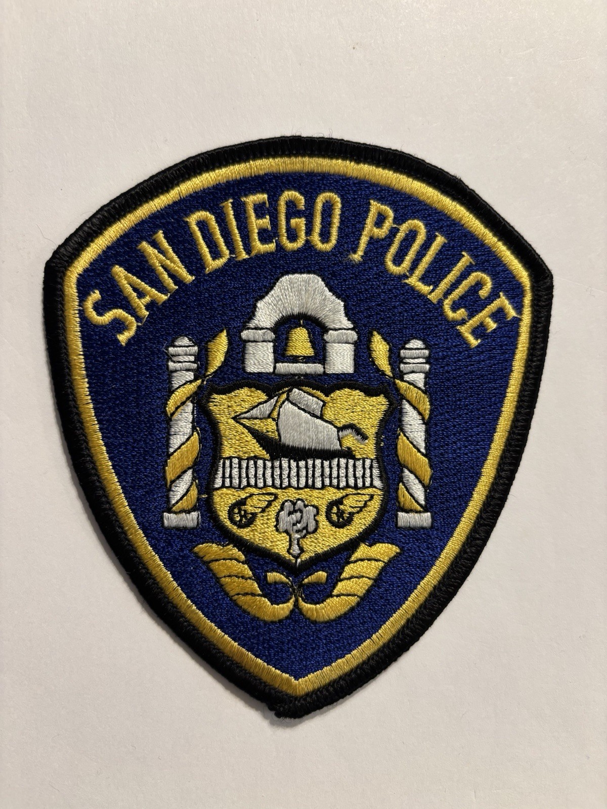 San Diego, CA                                    Police Department Patch