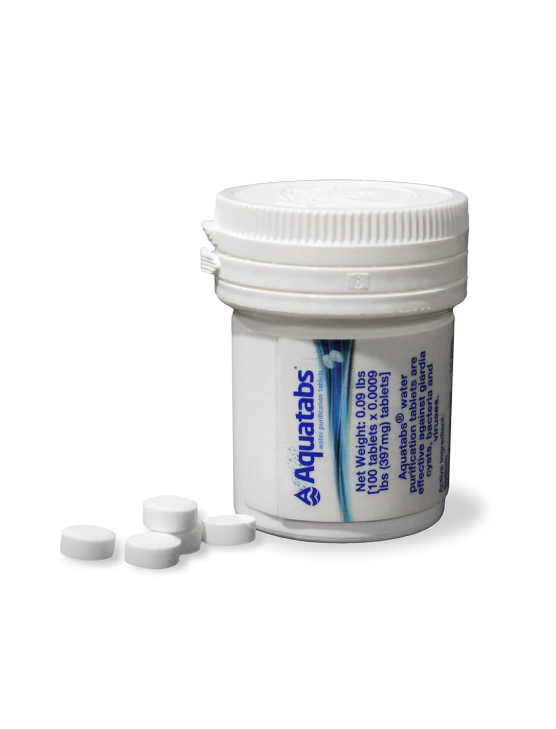 Water Purification Tablets (397Mg, 100 Pack). Water Filtration System for Campin