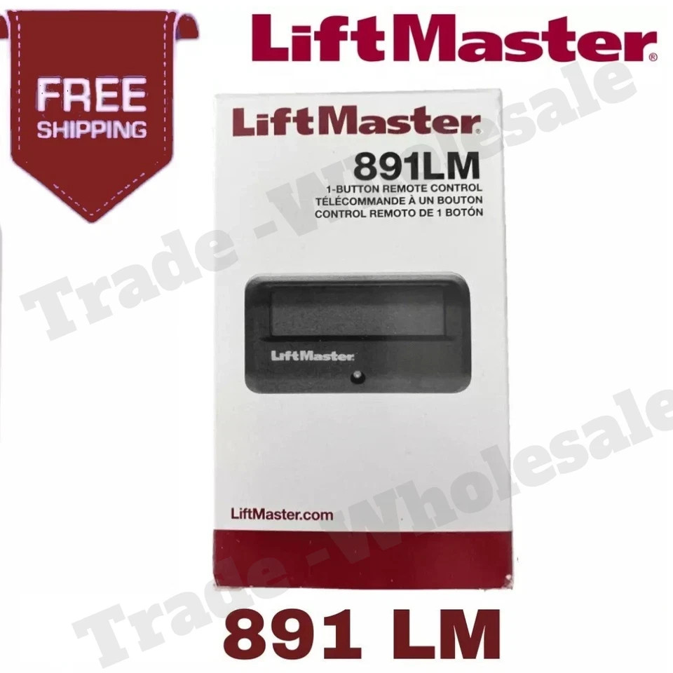 25 Pack 891 LM LiftMaster 1 Button Remote Control Garage Opener Security+2.0