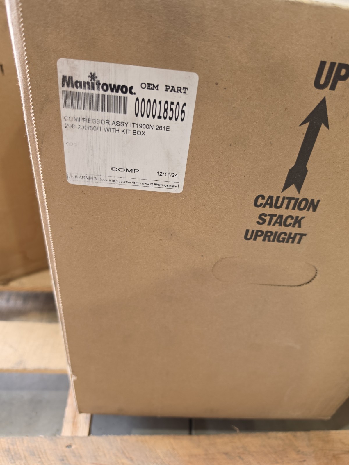 Manitowoc 000018506 COMPRESSOR