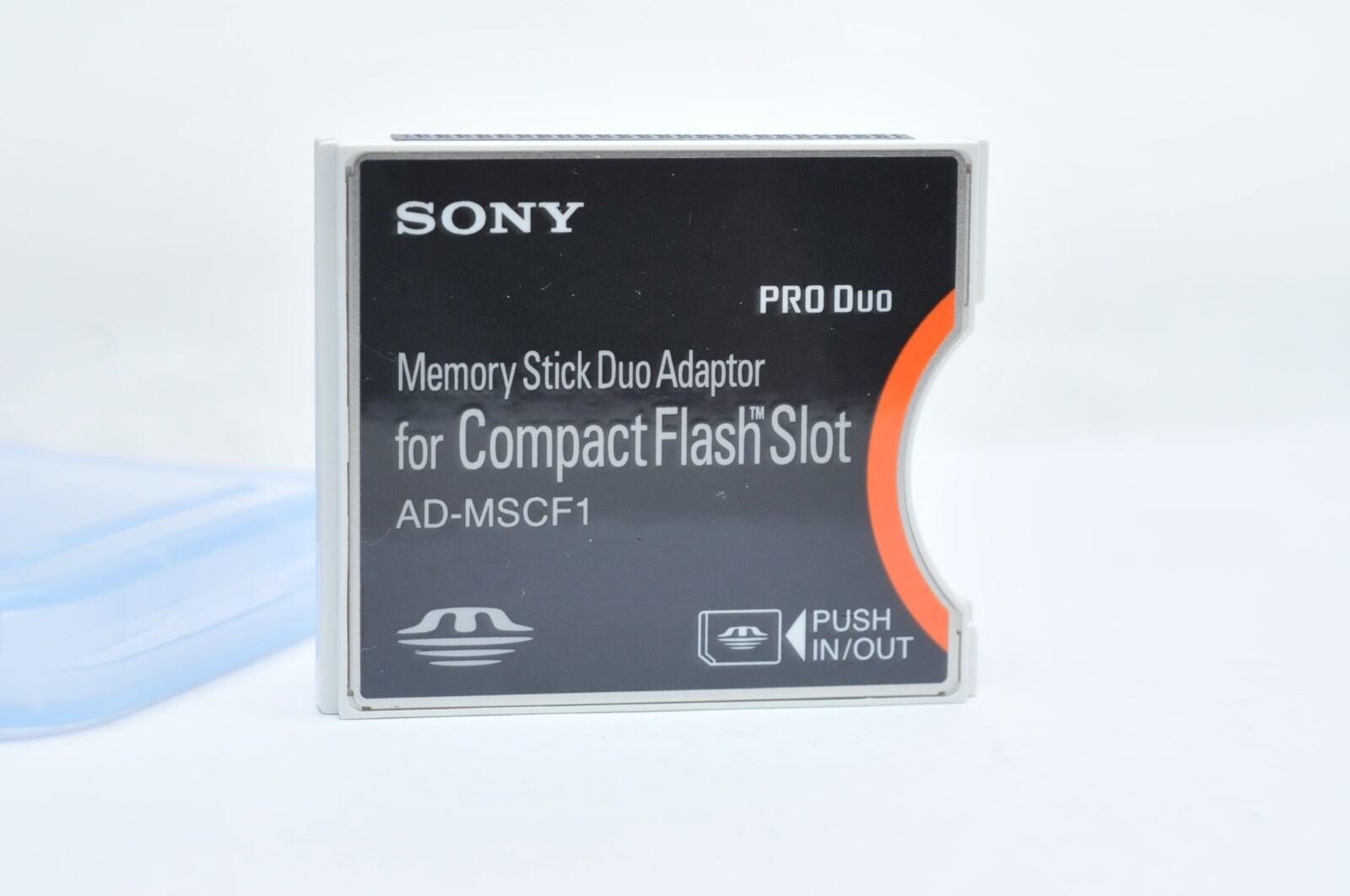Sony AD-MSCF1 Memory Stick Duo Adapter for CF Card Compact Flash Slot