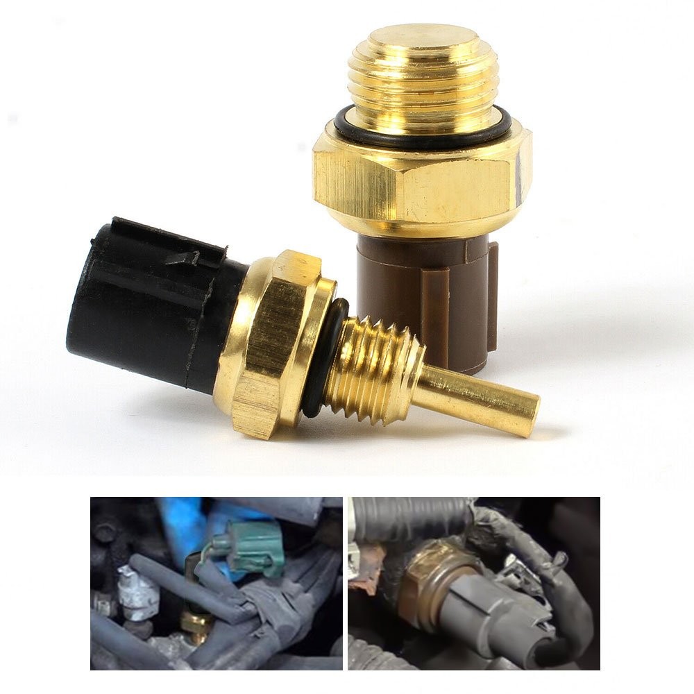 2PCS NEW Coolant Temperature Sensor&Switch For HONDA CR-V Civic ACURA ISUZU EXC