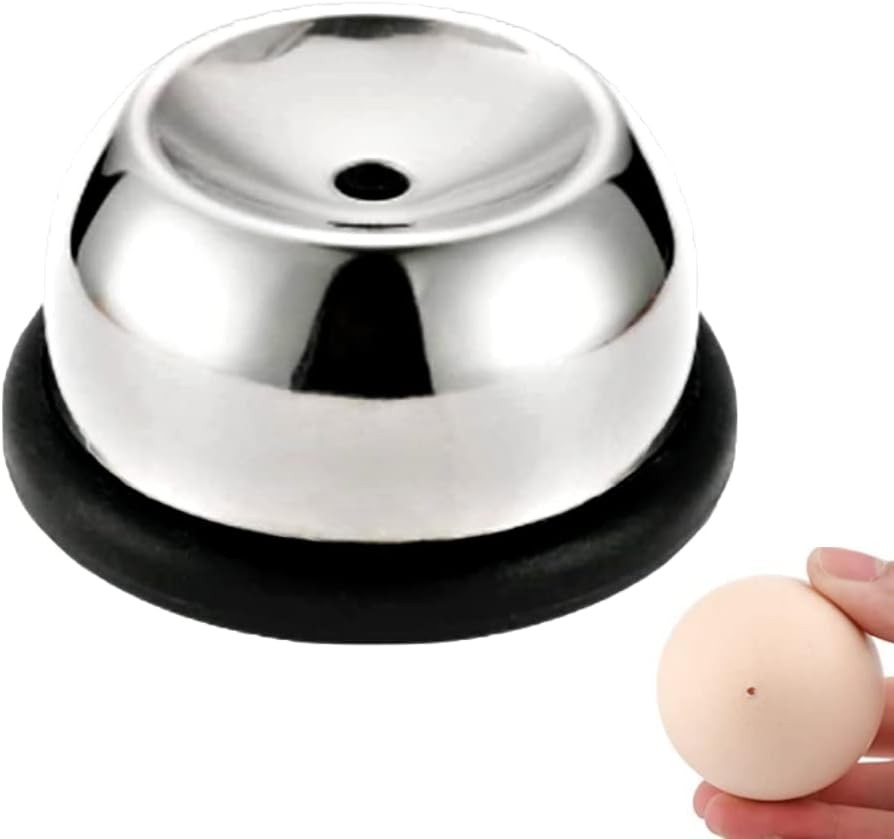 Egg Piercer for Raw Eggs, Stainless Steel