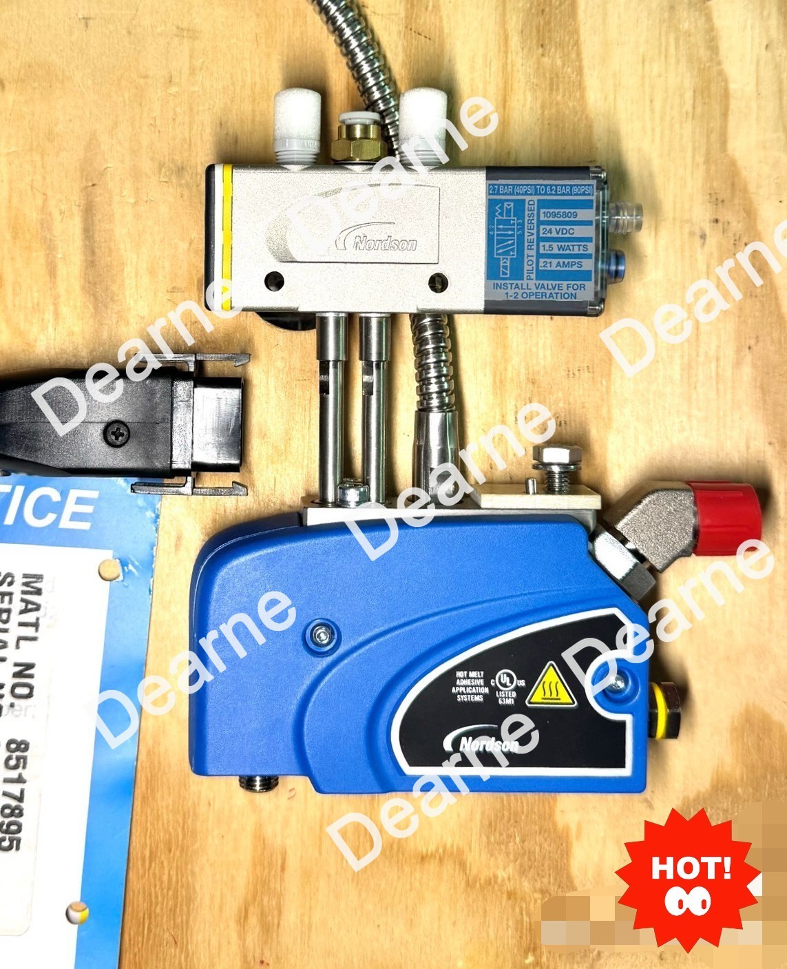 1pc New Nordson original Mini Blue glue gun, model 8517895
