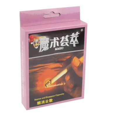 Cigarette Disappear and Appear Magic Trick Set with Elastic Disappearance Unit
