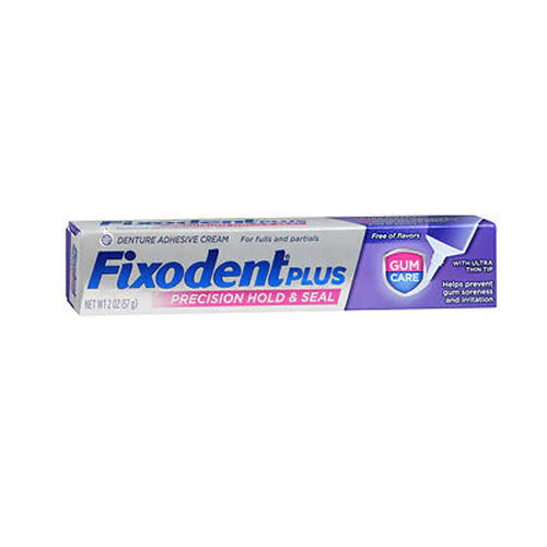 Plus Denture Adhesive Cream Gum Care 2 Oz  by Fixodent