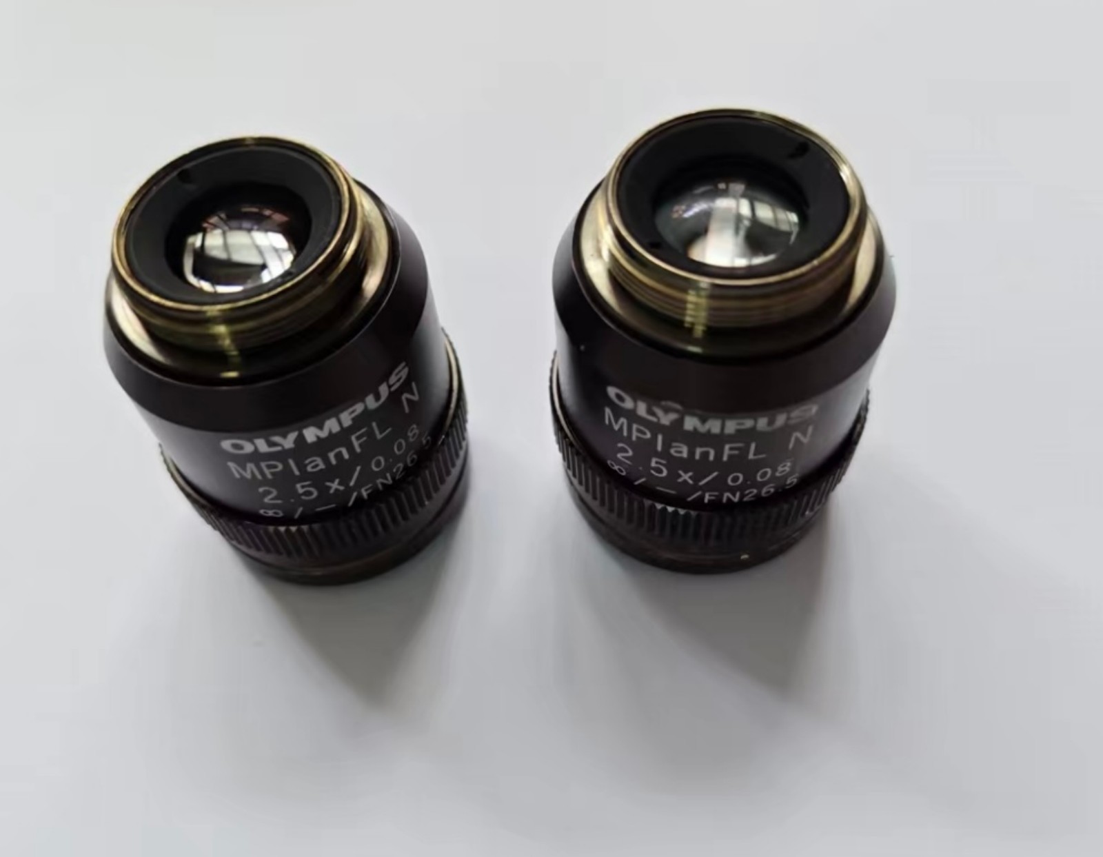 Olympus MPlanFL N 2.5×/0.08 Microscope objective lens