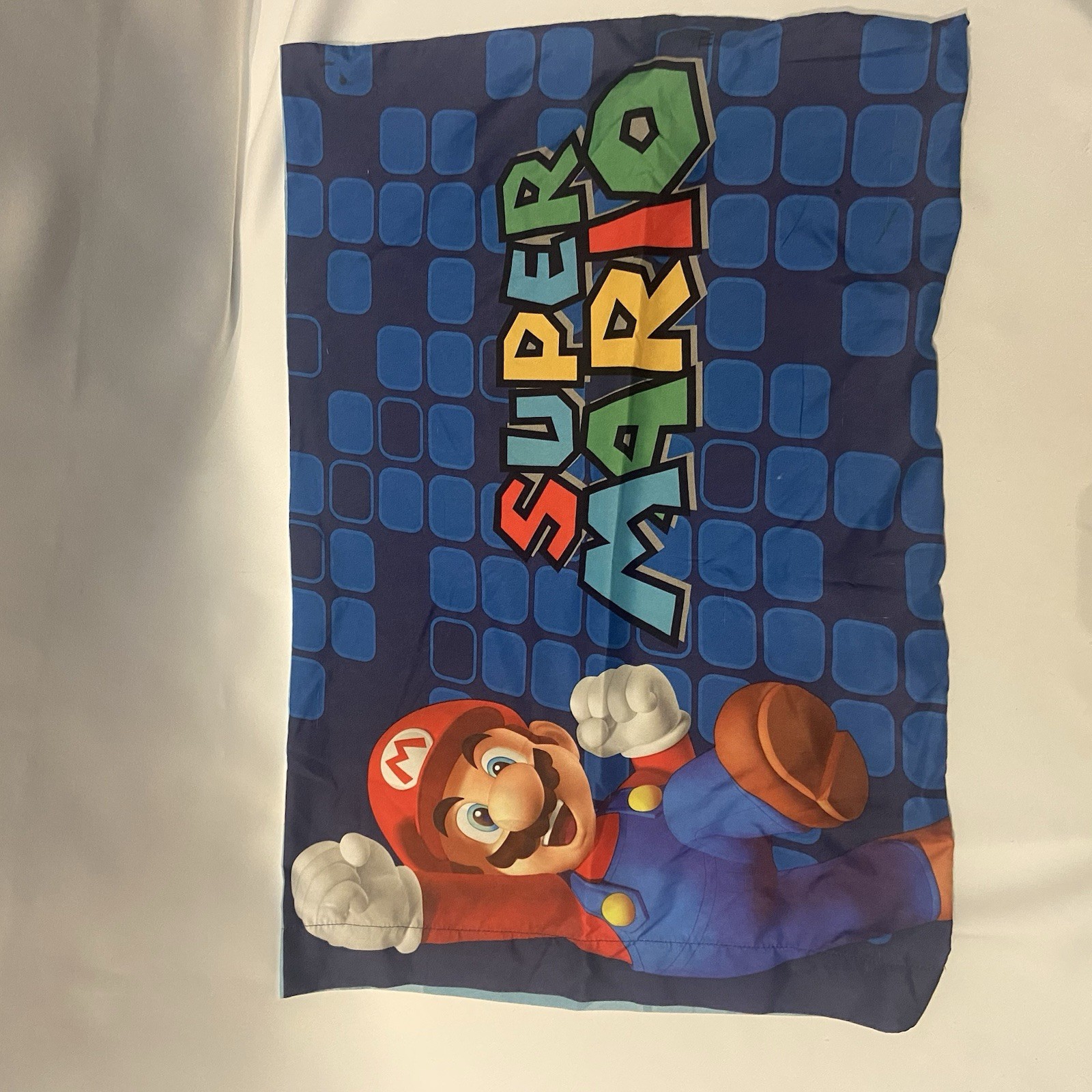 Nintendo Super Mario Luigi 2013 Polyester Pillowcase Standard Set Of Two