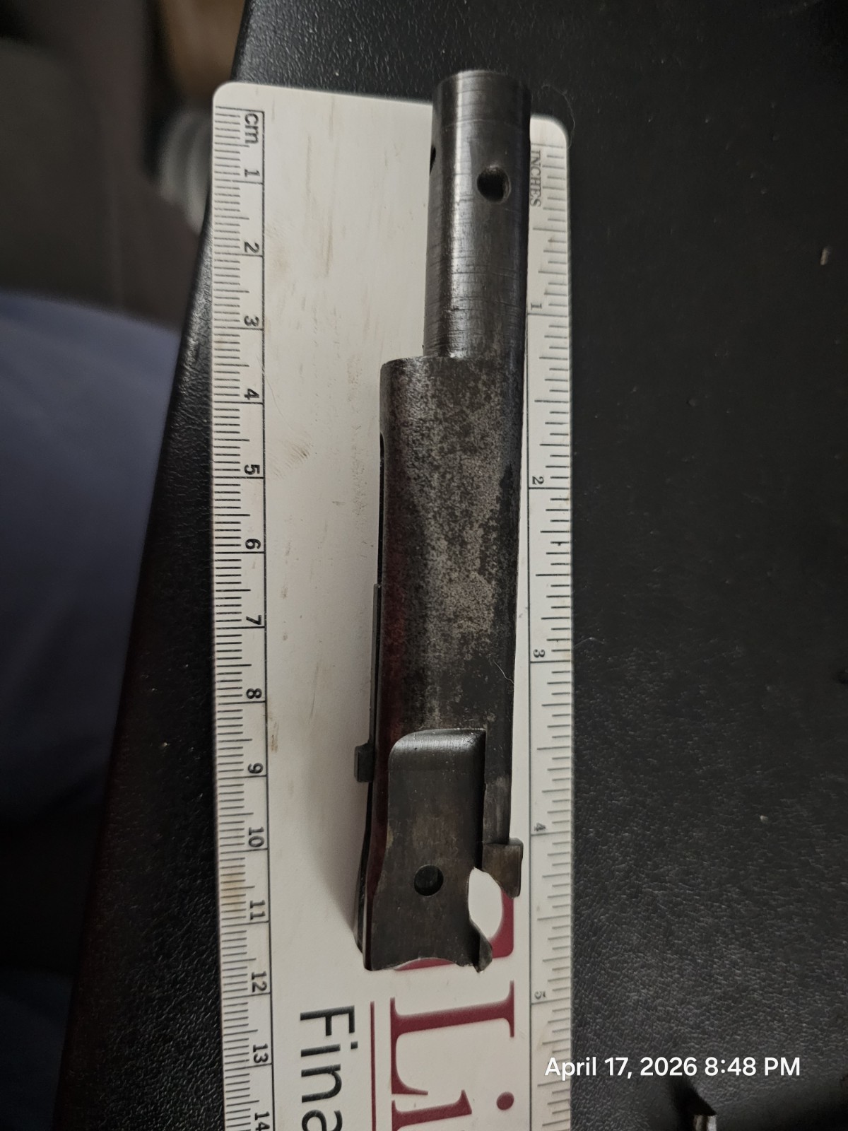 Remington Model 12-CS Action Bar