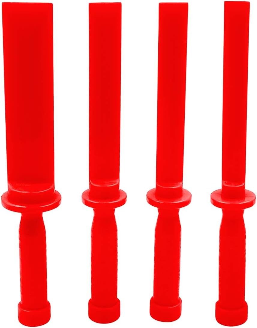 4pc Plastic Chisel Scraper Set Non-Marring Plastic Scraper Tools Chisel Remover