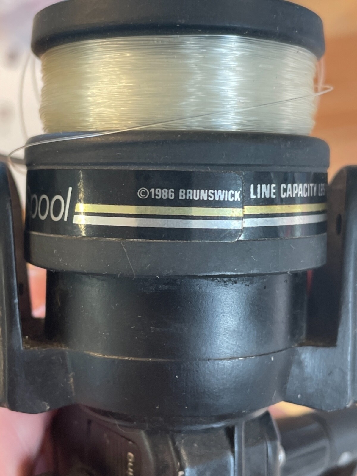 Vintage Zebco 608 Fishing Reel 1986 USED Condition