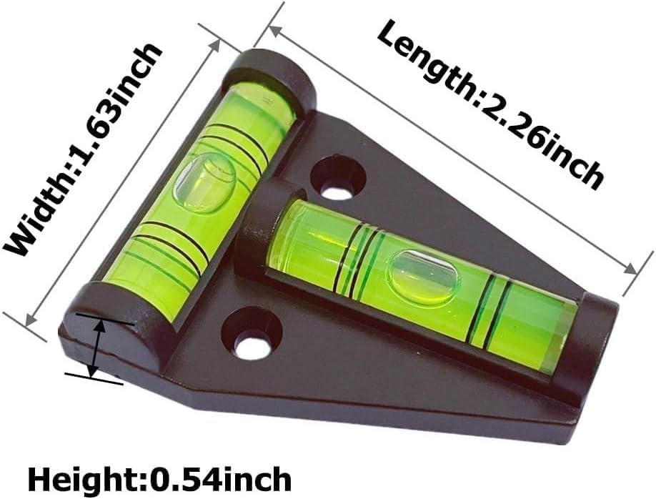Dual-Use T Level with Magnetic Base and Screws for Precision Leveling Tasks