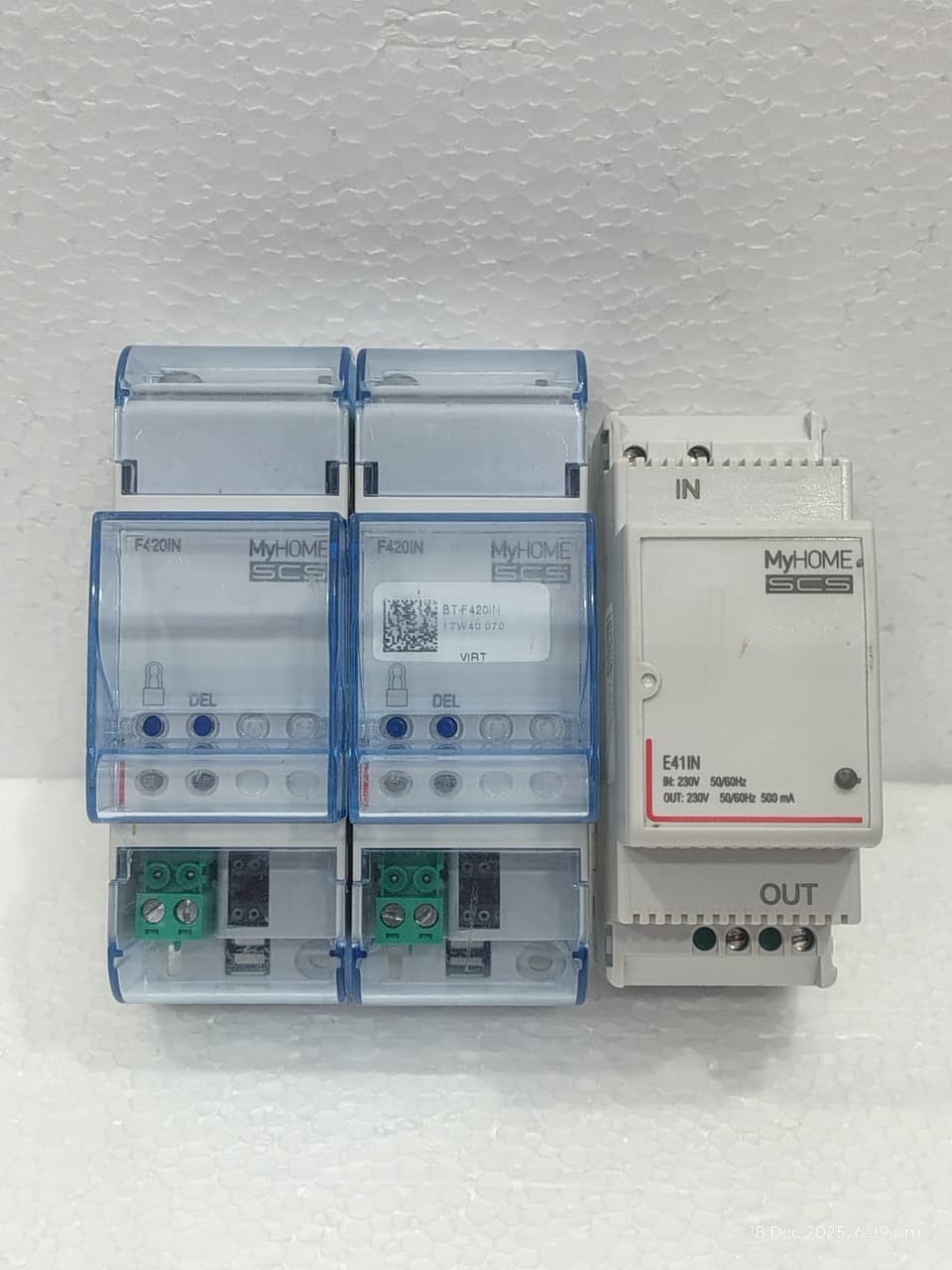 bticino legrand MyHome SCS BT-F420IN Dimmer With E41IN Sell Lot of 3 piece