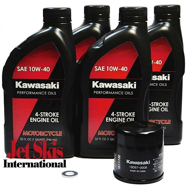 1990-2009 Kawasaki Vulcan 500 EN500 Vulcan 500 LTD OEM Oil Change Kit KAW02