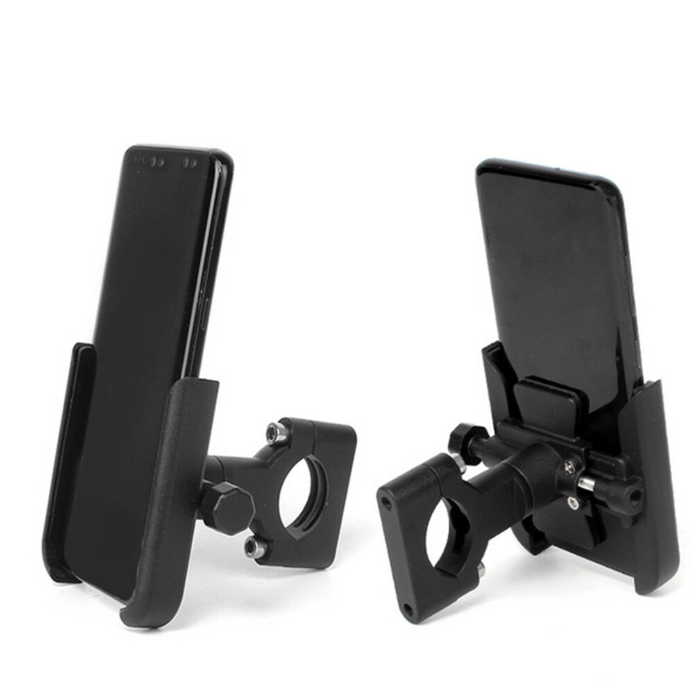 Cell Phone Aluminum Mount Holder GPS Motorcycle MTB Bike Bicycle 360 Rotation