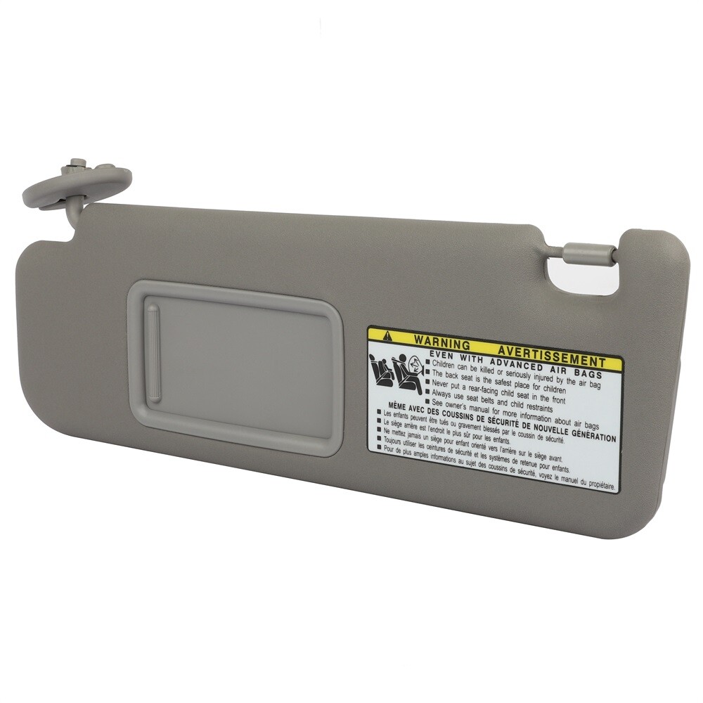 For 2005-2007 Toyota 4Runner Left Driver Side Gray Sun Visor 74320-3D050-B0