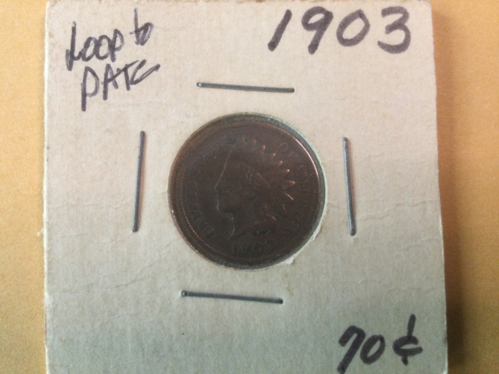 * 1903 P Indian Cent