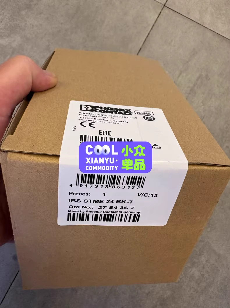 1PCS New PHOENIX  2754367 IBS STME 24 BK-T  module  DHL  Fast delivery