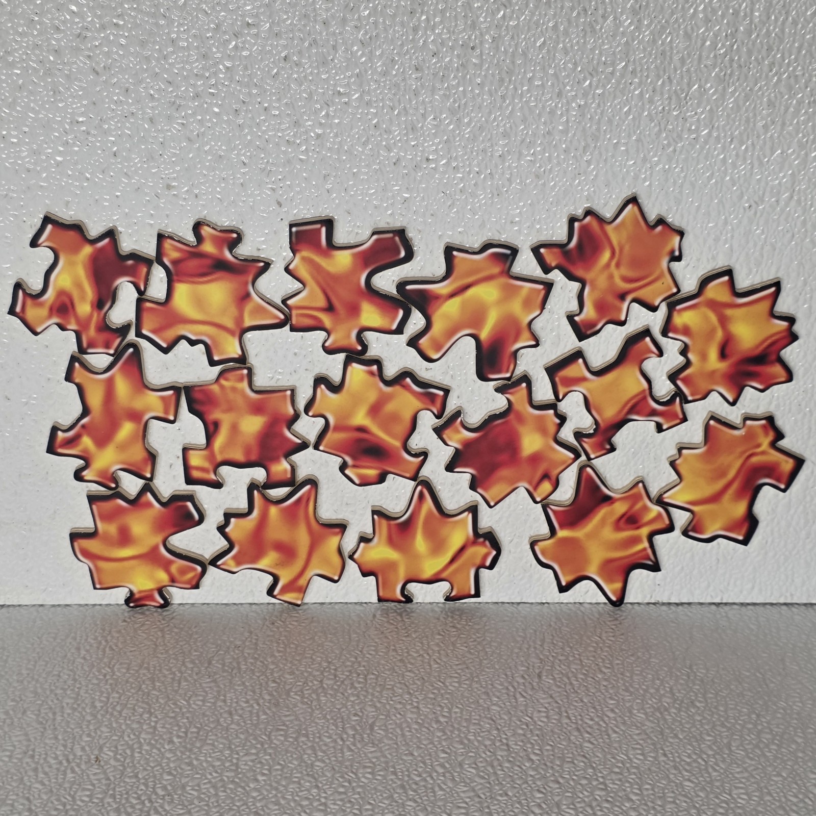 Fire Plexle Wooden Shape-Shifting Puzzle 2008 MindWare Complete