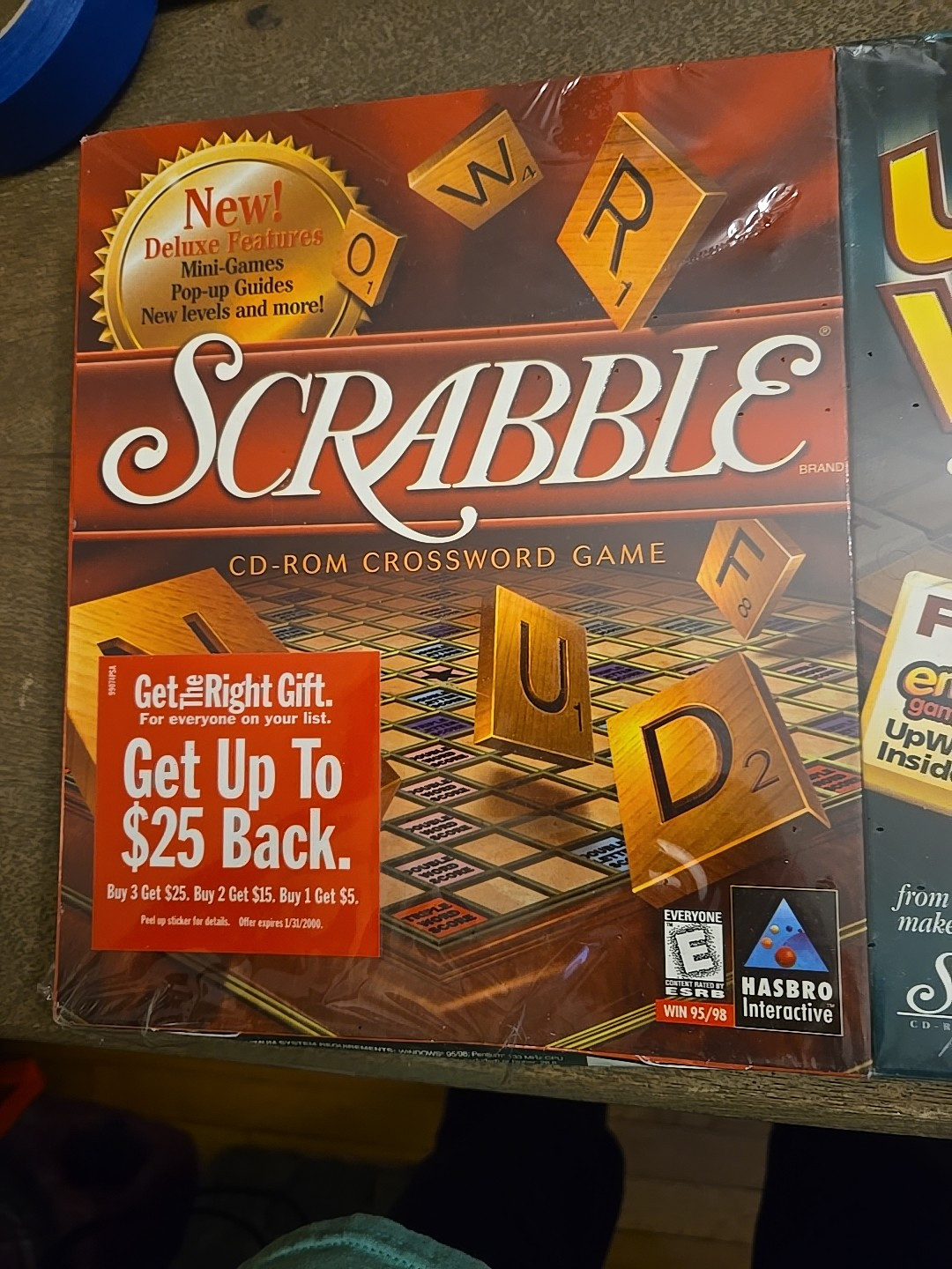 Up Words & Scrabble Hasbro Interactive PC CD ROM Game Windows 95/98 See All Pics
