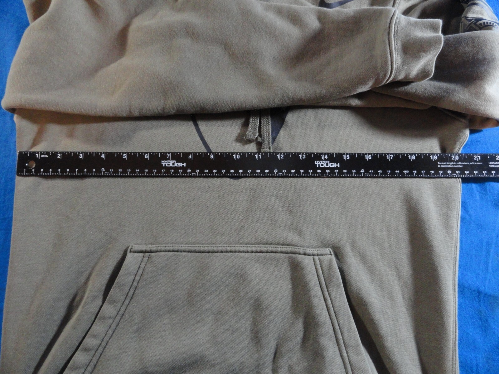 NIKE OD GREEN 1ST CALVARY DIVISION UNIT COLD WEATHER THERMAL HOODIE SMALL