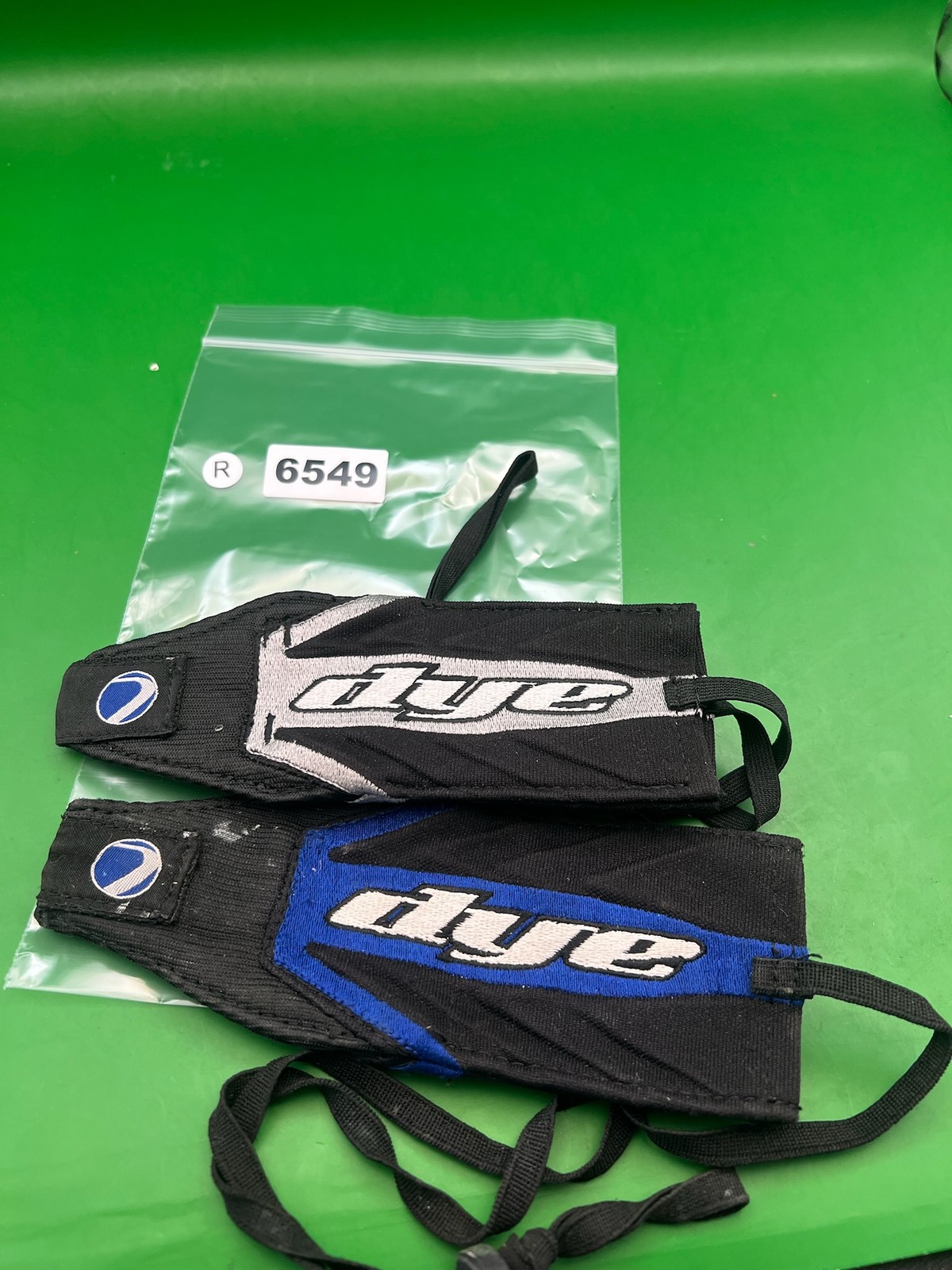 Dye Barrel Condom Sock Black Gray Blue 2 Pack
