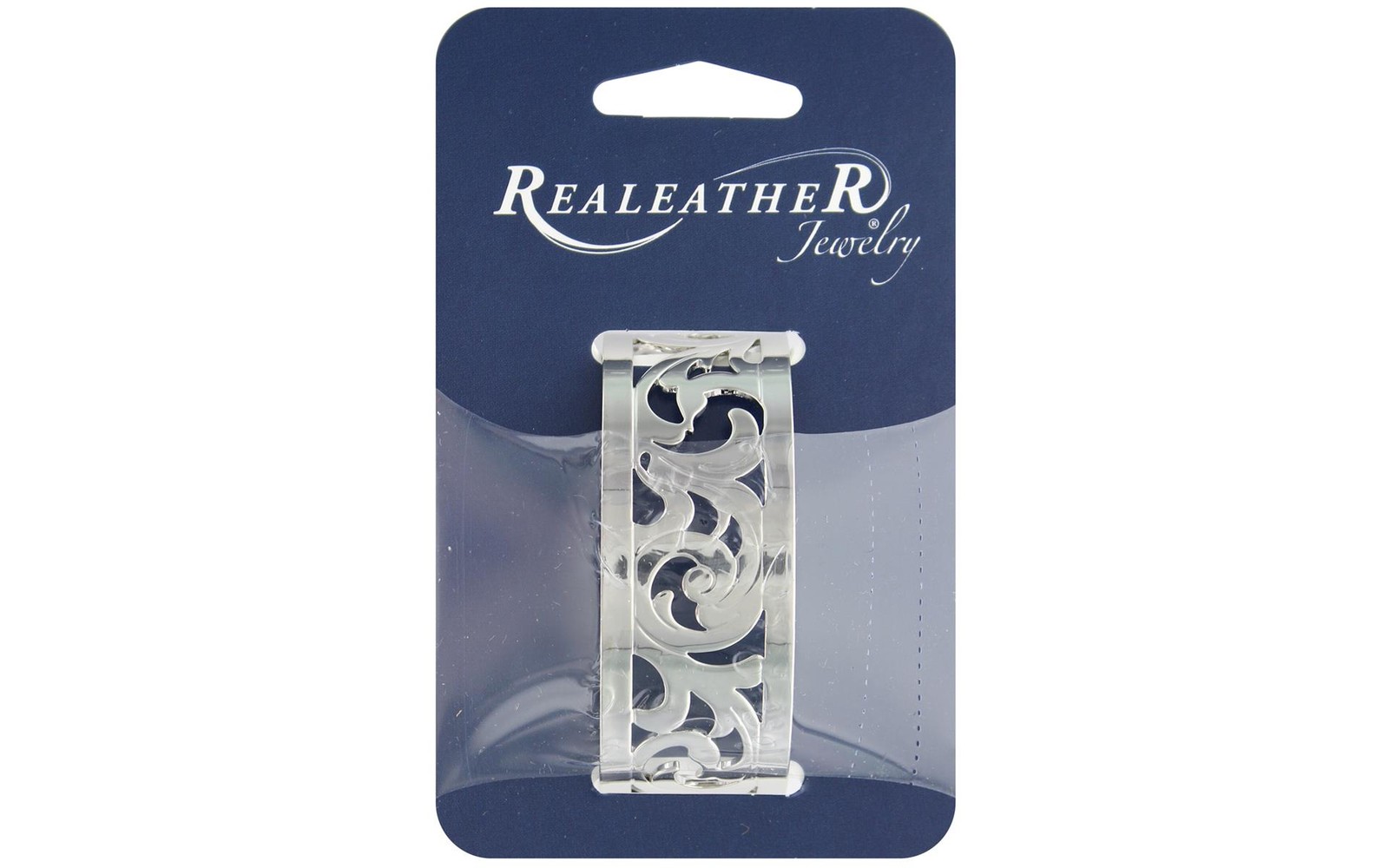 Silver Creek Filigree Bracelet 1" Chrome Francisco