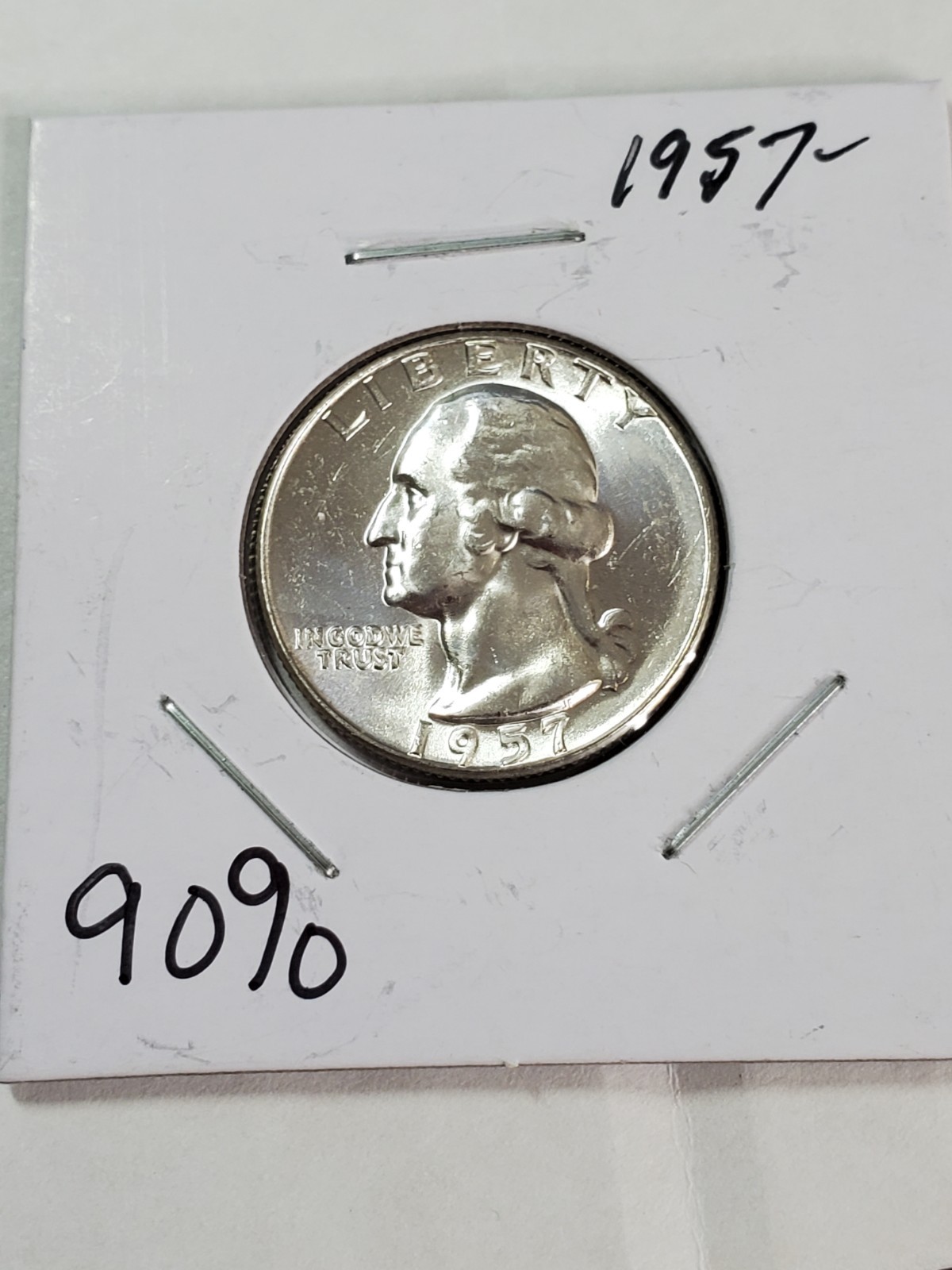 1957 90% Silver Quarter