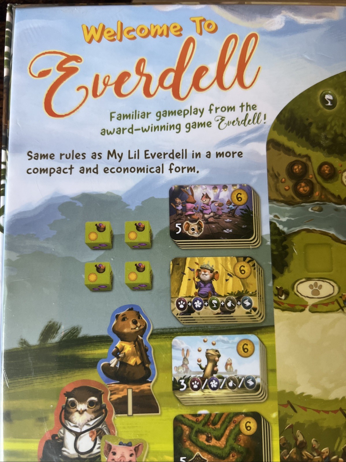 Welcome To Everdell My Lil' Family Board Game Sterling Games + New Sealed