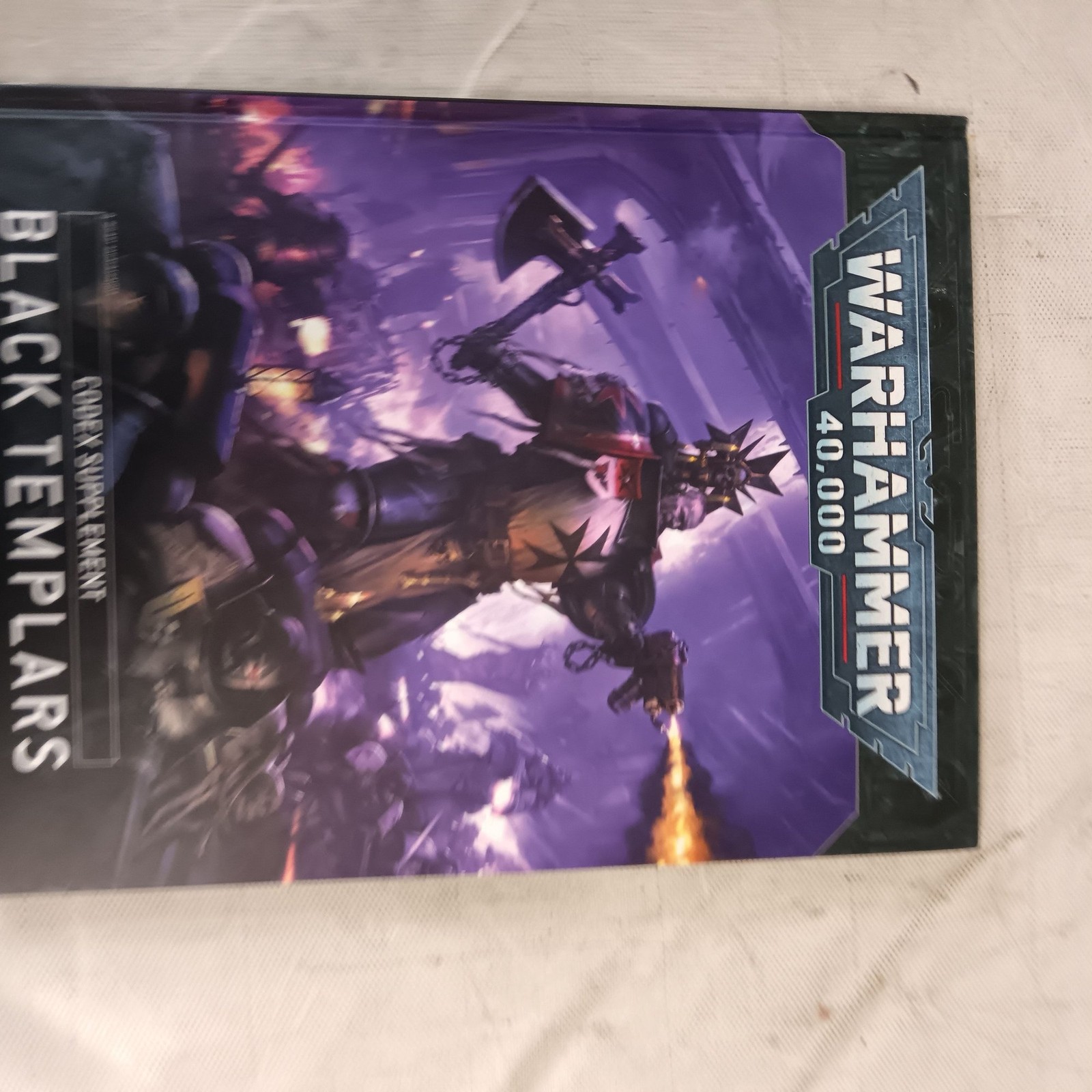 Warhammer 40K Black Templars Codex Supplement Space Marines Collectables