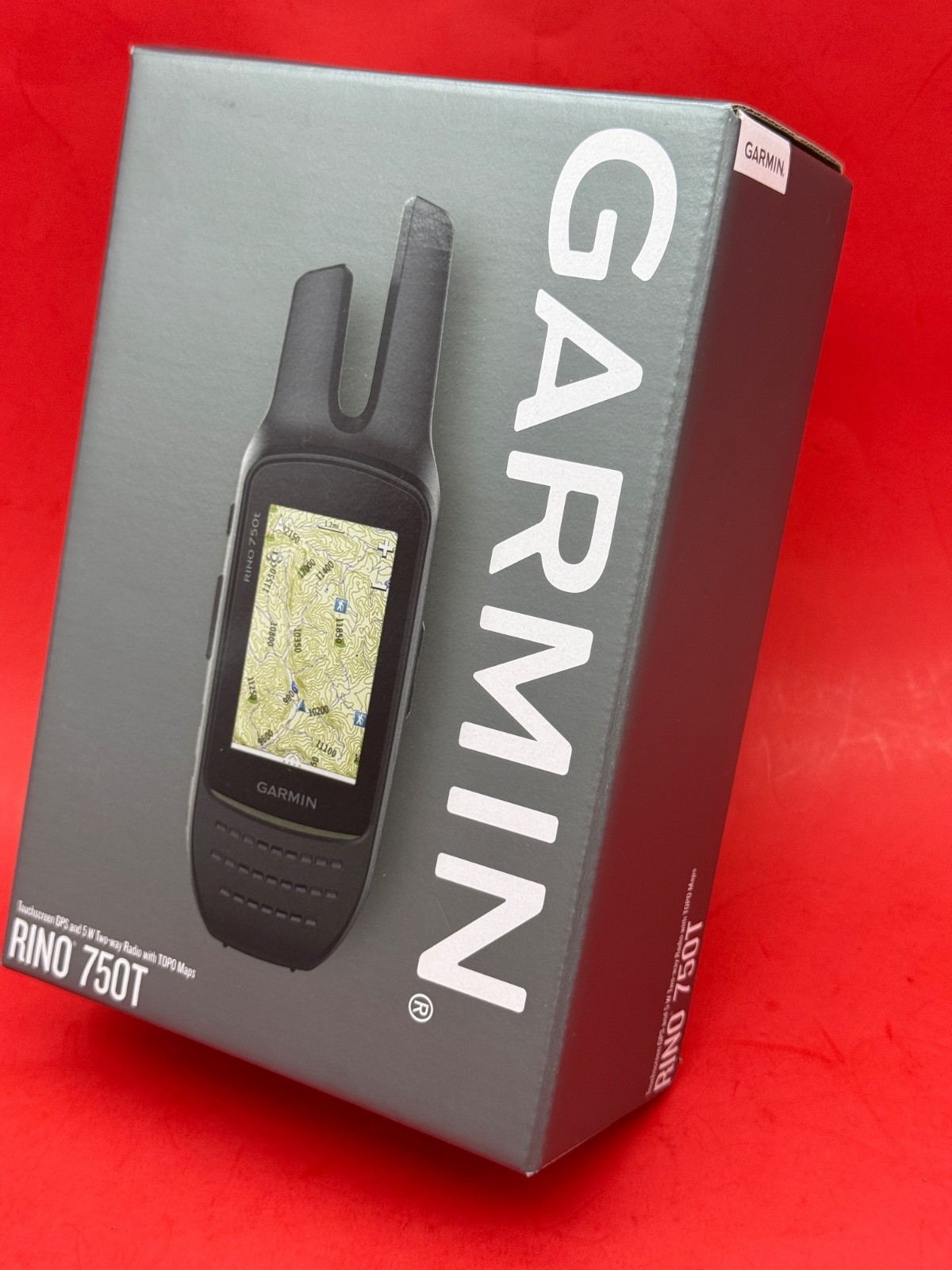 GARMIN RINO x 750T TOUCHSCREEN GPS & 5 W TWO-WAY RADIO W TOPO MAPS 010-01958-30