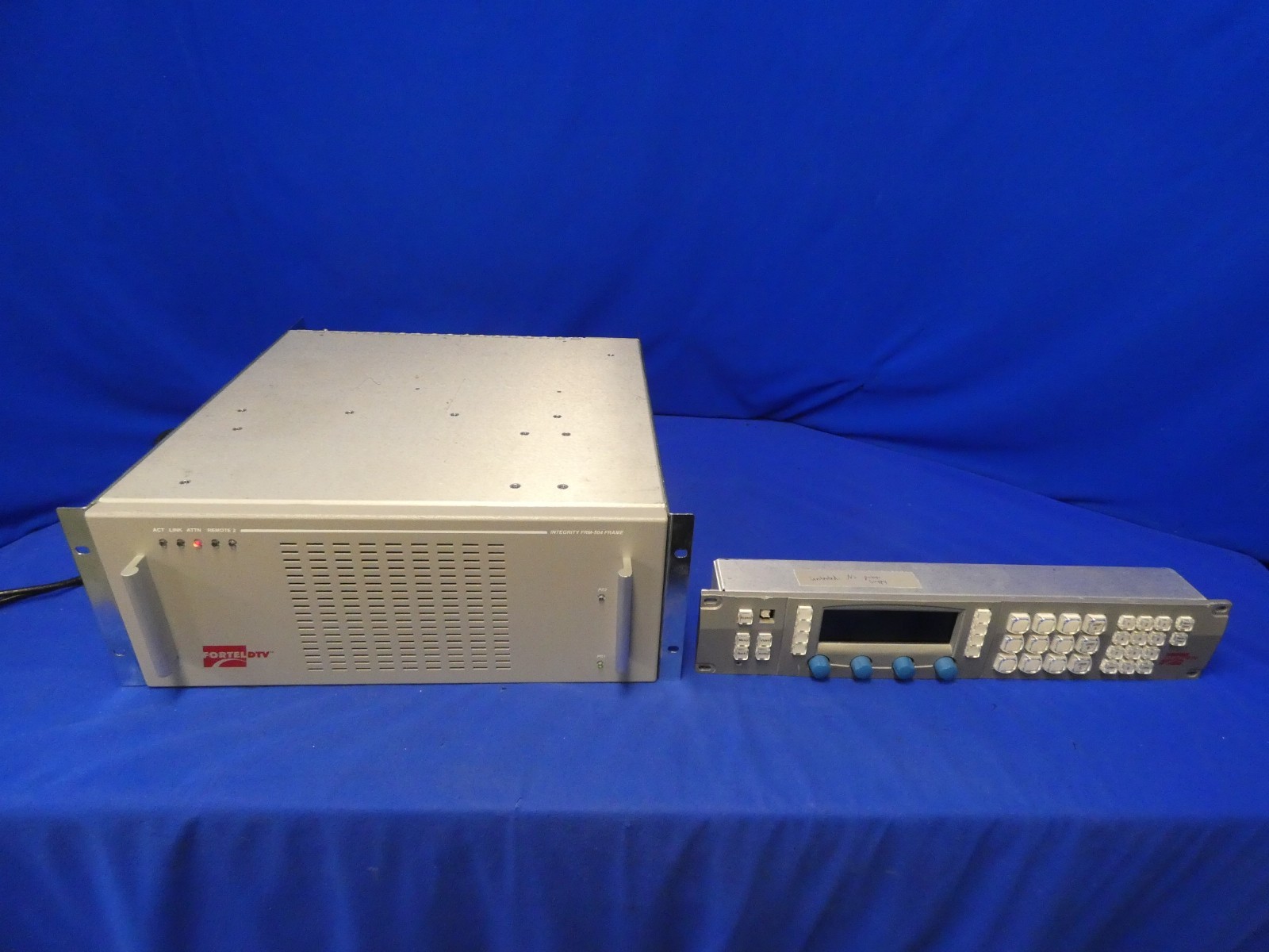 Fortel DTV FRM-504 Integrity Frame w/16 UDC-550 Modules, RCP-503 Remote Panel