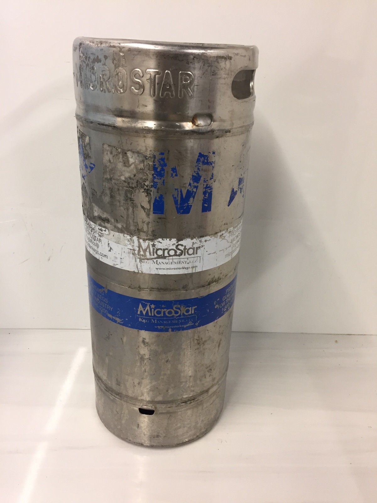 MicroStar 1/6 BBL Stainless Steel Beer Keg 5.16 Gallon Sixtel Homebrew D System