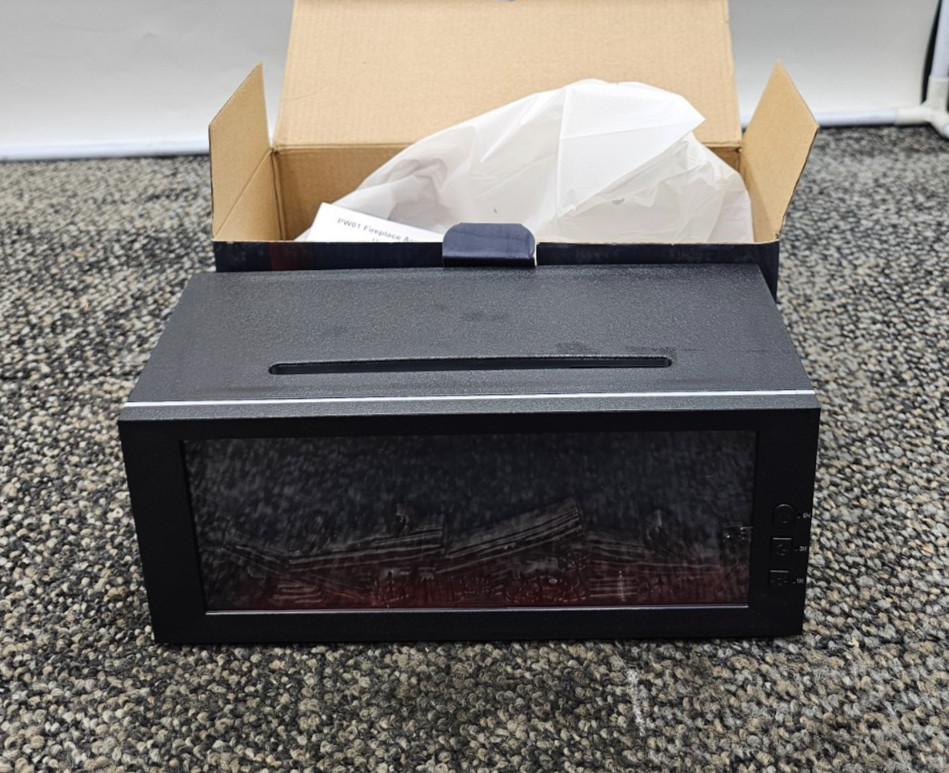 PW01 Fireplace Flame Air Diffuser Color LED Aroma Aromatherapy Humidifier