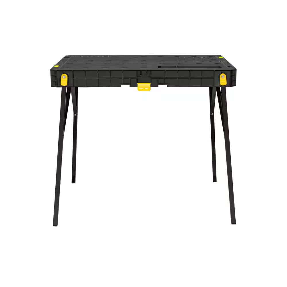 Stanley Fold Up Workbench 33.5 x 23.5 in Portable Compact STST11552 Workshop