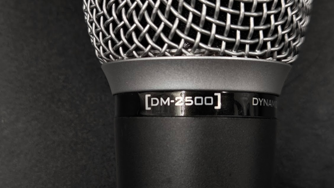 Stage Line DM-2500 Dynamic Microphone Used Working Grey