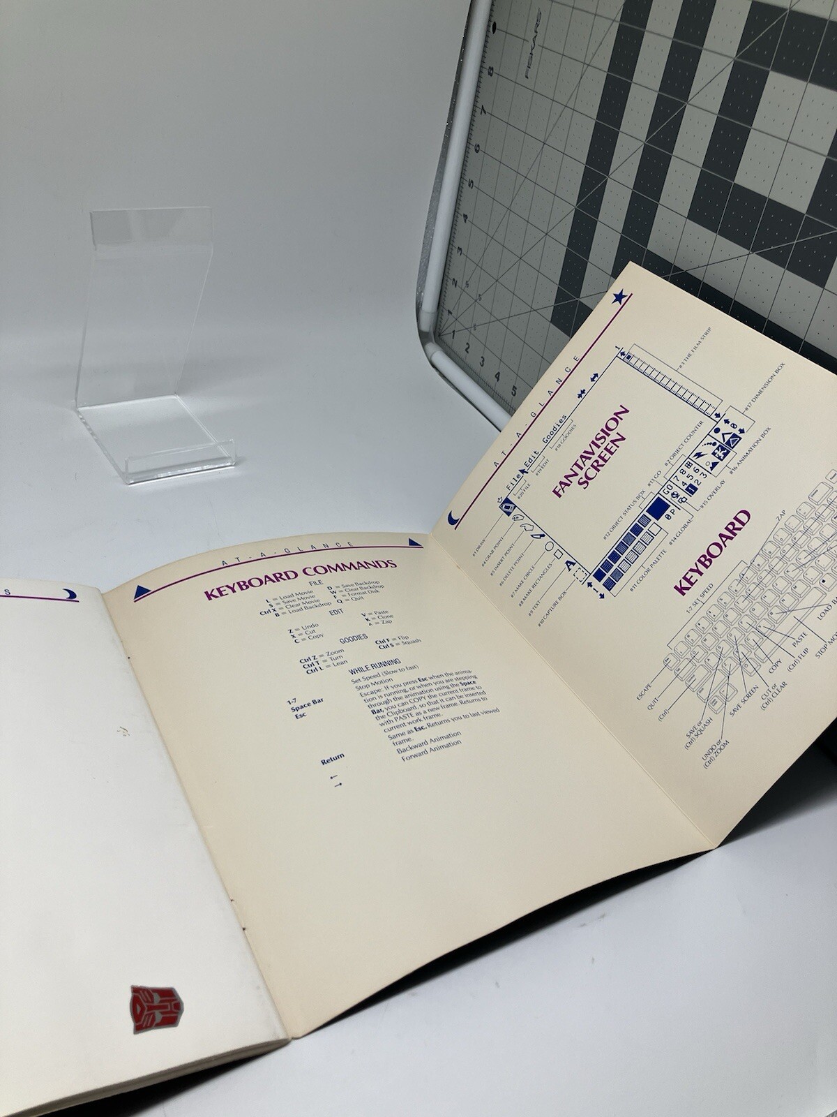 Fantavision Magic Motion Special Effects Generator Broderund Manual/ No Game