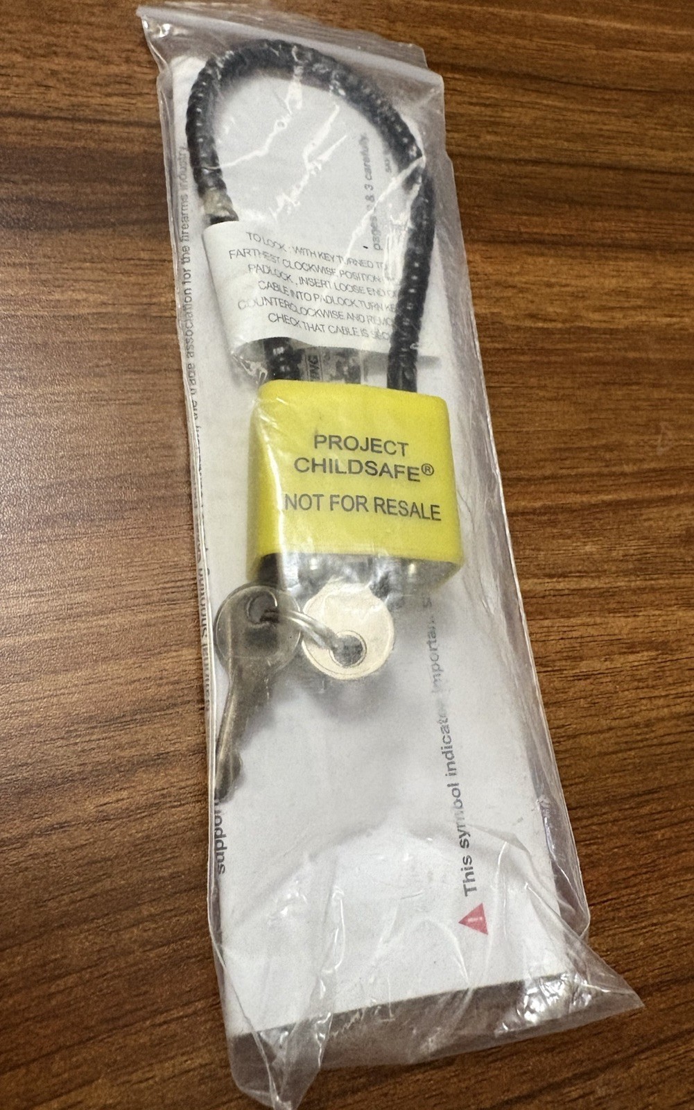 New Project ChildSafe Gun Lock Padlock Home Safety Hunting Hunter Gift