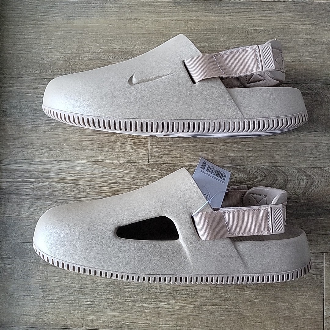 Nike Calm Mule Slide NA Light Brown Hemp FD5130-200 Men's Size 9 NEW