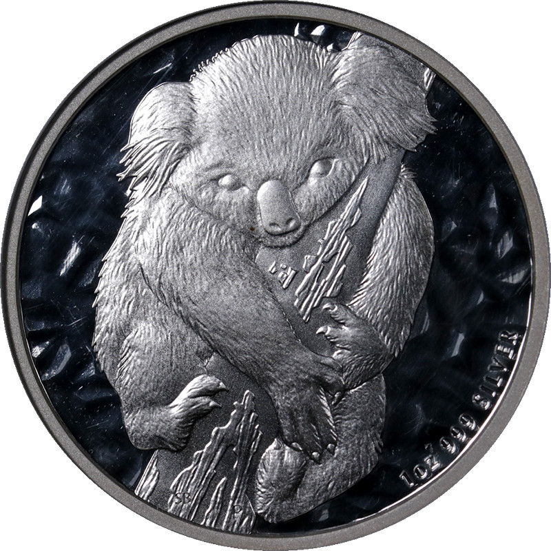 2007 Australia 1oz Silver Koala NGC MS70 1st Year Issue Aussie Flag Label STOCK