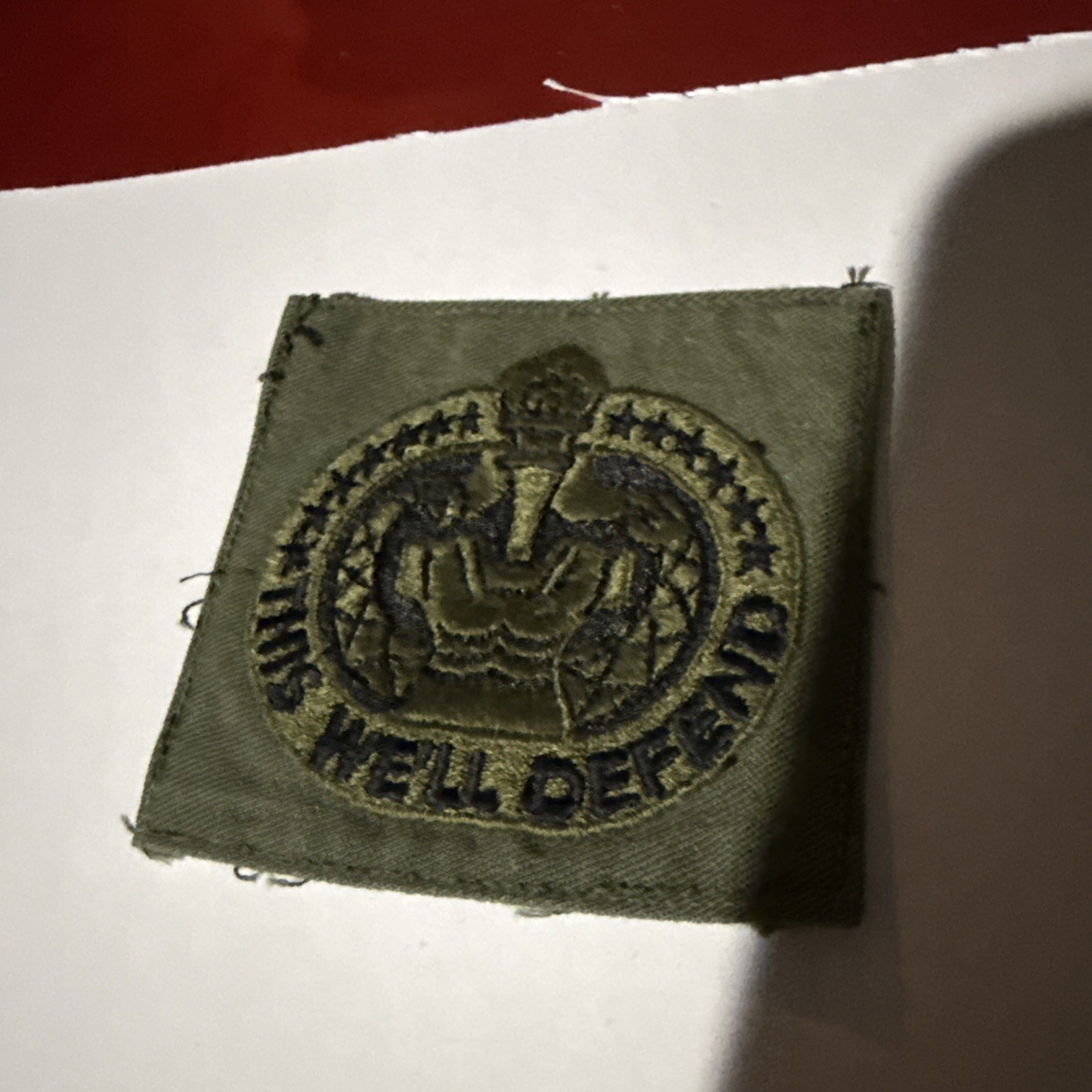 US Army Subdued Drill Instructors Pocket Patch