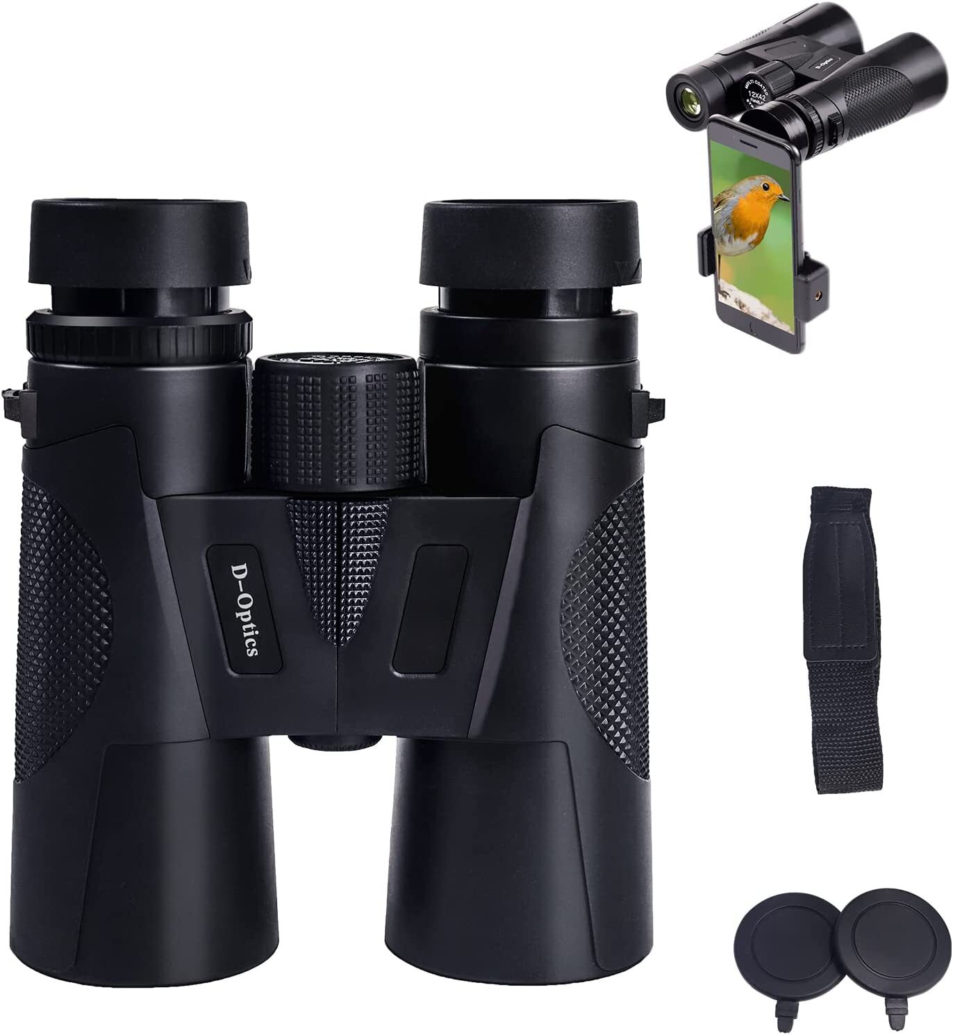 12x42 Binoculars for Bird Watching & Lightweight Birding Binoculars for Hunting
