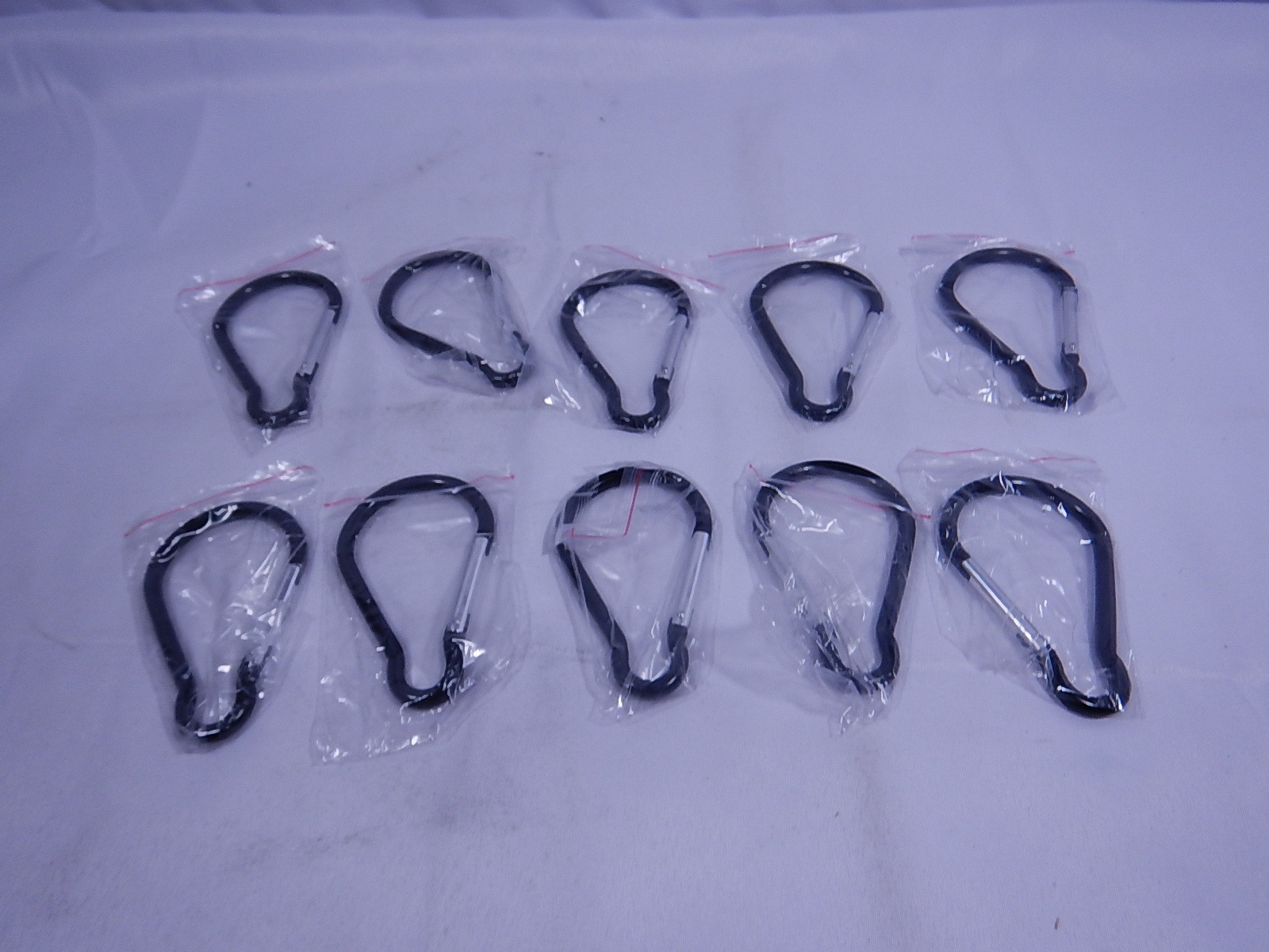 CAMPTEK Camping Carabiner 10 pack TF
