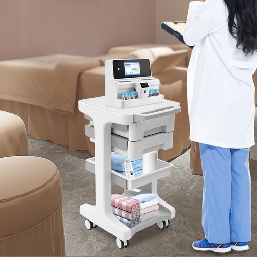 Beauty Salon Trolley Esthetician Cart Spa Rolling Equipment Storage Station