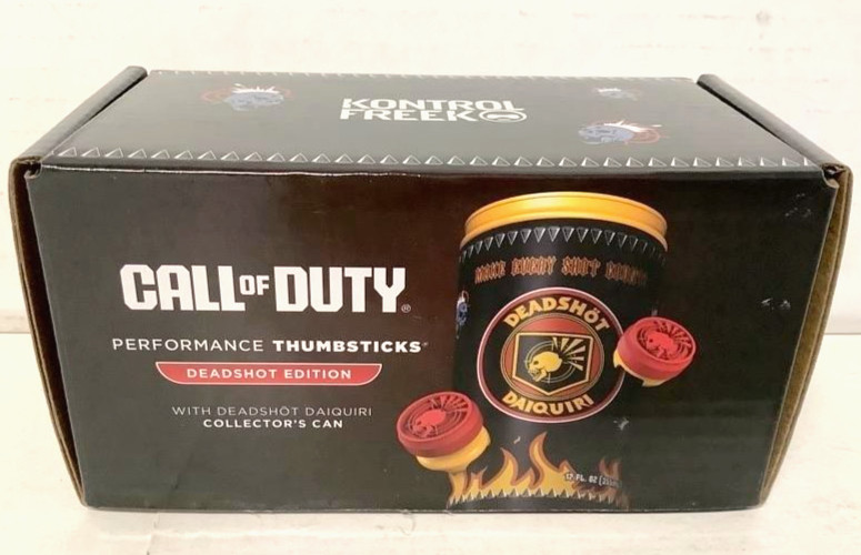 NEW KontrolFreek Call of Duty DEADSHOT EDITON Thumbsticks PS4 PS5 Collector Can