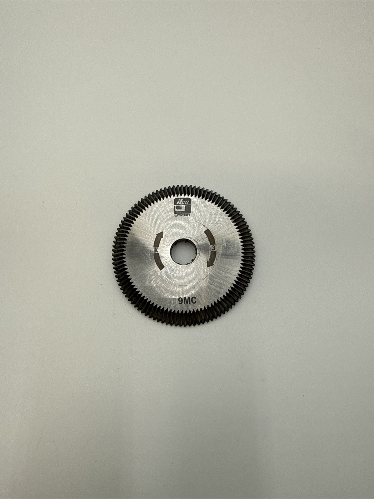 ILCO UNICAN # P9MC Key Cutting Blade  ILCO Machines: 012, 016, 017, 018 (USED)
