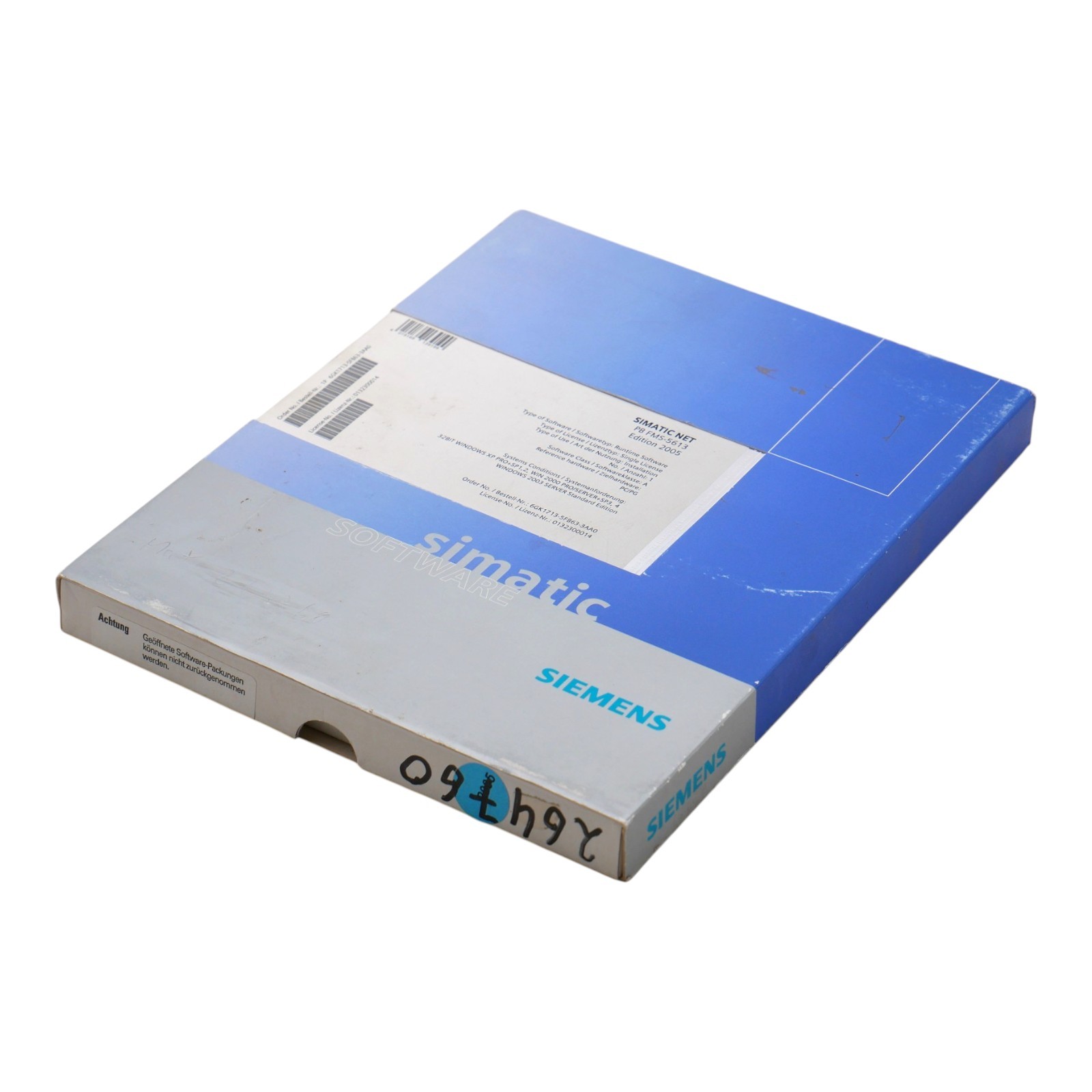 Siemens Simatic Net 6GK1713-5FB63-3AA0 Software -Unused-