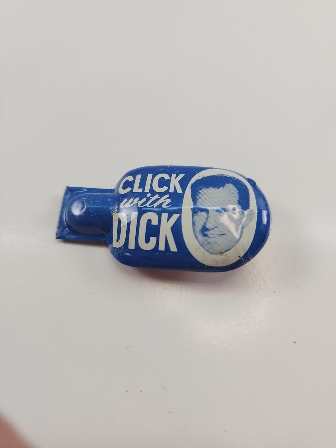 CLICK with DICK clicker  2 1/4” Campaign Memorabilia