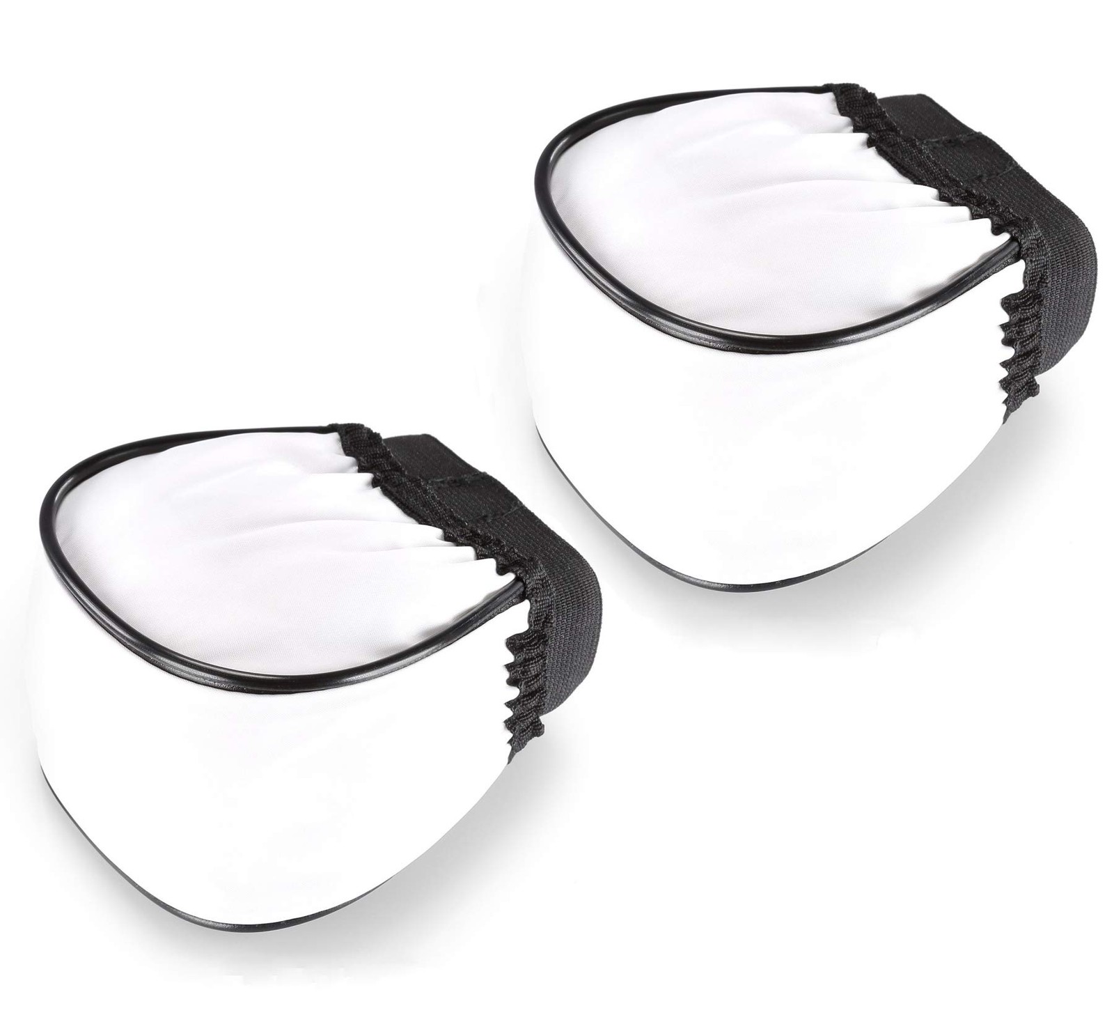 (2 Pcs) Fotasy Soft Universal Cloth Flash Universial Diffuser, White