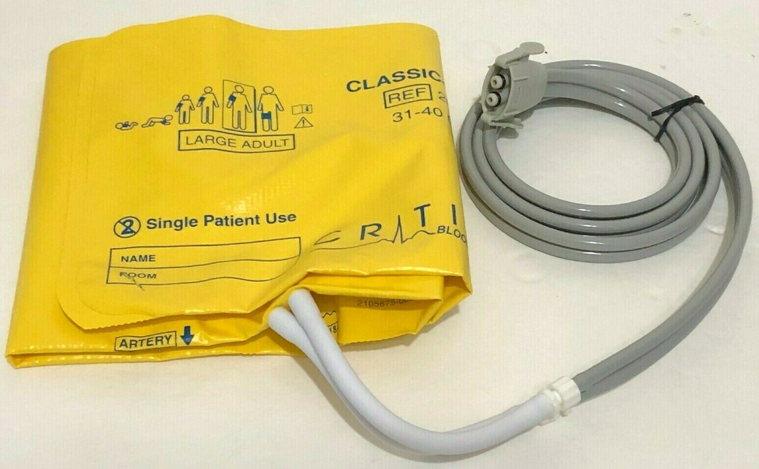 Welch Allyn LXI Spot Connex Vital Monitor Blood Pressure Hose Large Adult Cuff
